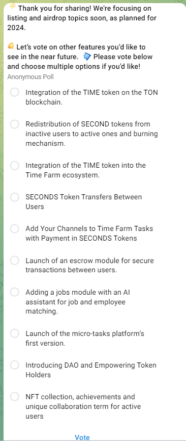Time Farm Listing Date Out: Grab Your Free $TIME Tokens Before 1st November 2024 2 crypto news