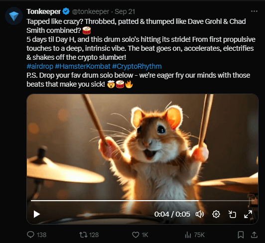 Tonkeeper: Now Accept $HMSTR for $TON Transfer Fees 4 crypto news