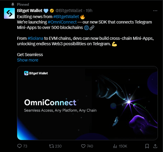 Bitget Exchange Partners with Cats: Zero Gas Fee Airdrop and Launchpool 5 crypto news