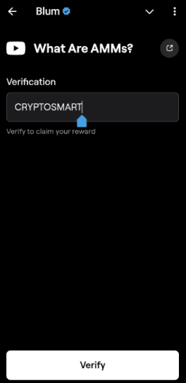 What are AMMs Blum Code: Claim Your Free 250 $BLUM Now! 2 crypto news