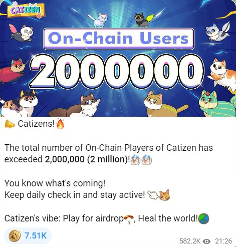Catizen Airdrop Listing Sep 21st: Get Ready for a Pre-Launch Bonanza! 2 crypto news
