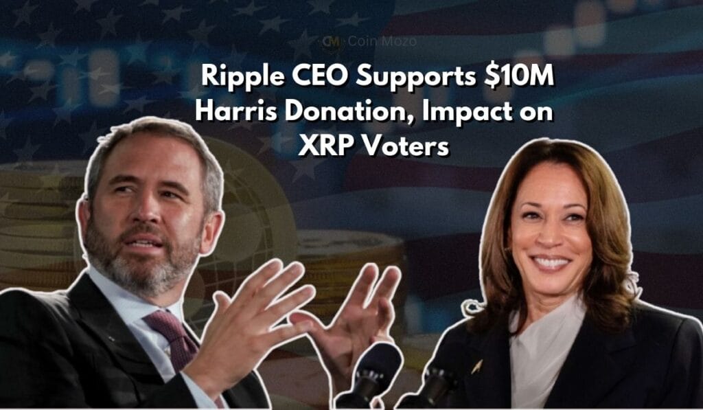 Ripple CEO Brad Garlinghouse Backs Kamala Harris with $10 Million Support: What It Means for XRP Voters? 1 crypto news