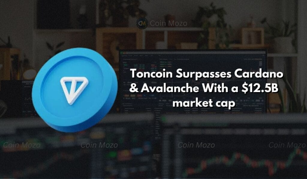 TON Price Prediction: Toncoin Overtakes Cardano and Avalanche – Is It the Next Big Crypto? 1 crypto news