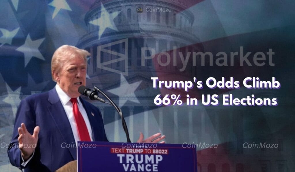 Trump vs Harris: How Polymarket's 66% Odds Signal Crypto's Role in the 2024 Election? 1 crypto news