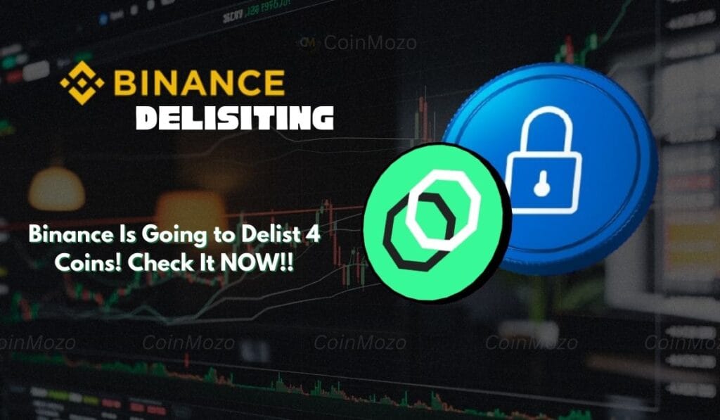 Binance Delisting 4 Crypto Trading Pairs on November 6th! 1 Binance delisting