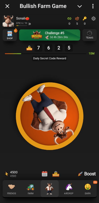 Bullish Farm Daily Code: Unlock Your 4th October Rewards 2 crypto news
