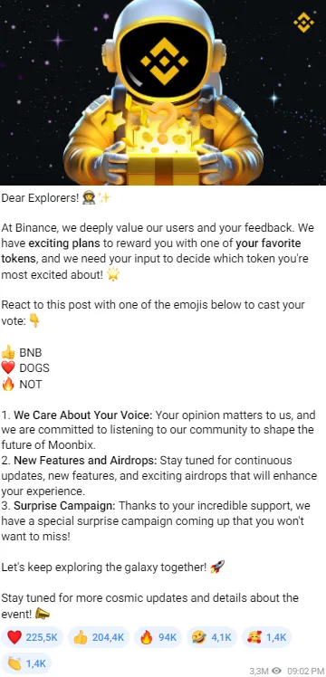 Moonbix Airdrop: Claim $DOGS, $NOT, and $BNB Rewards Easily 3 crypto news