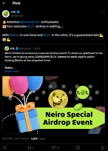 Lol Airdrop: How to Grab Your Free Tokens Now! 2 crypto news