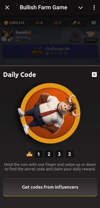Bullish Farm Daily Code: Unlock Your 17th October Rewards 2 crypto news