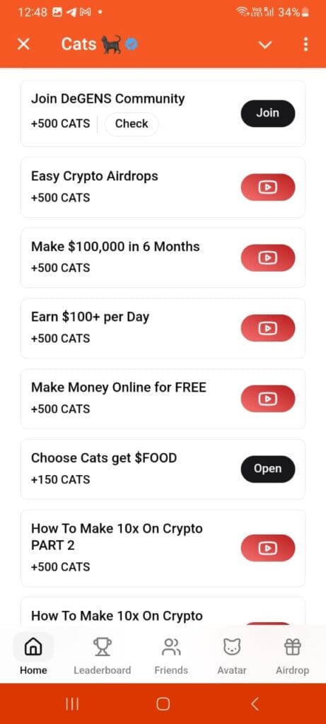 CATS Video Code for 11th Oct: Guide to Earn Free 500 $CATS Daily 3 crypto news
