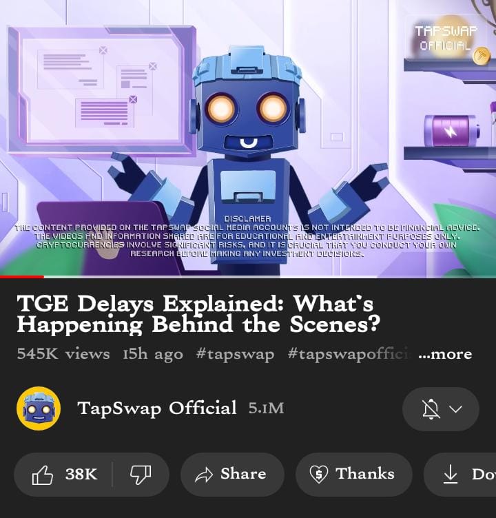 TapSwap Daily Cinema Codes: Ticket to Bigger Wins 3 crypto news