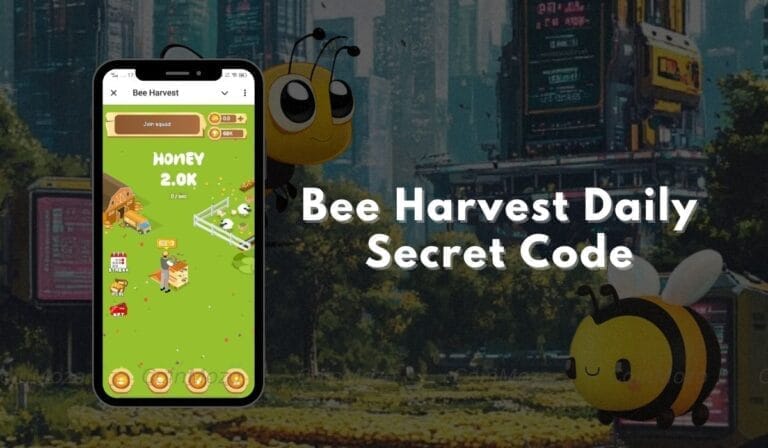 Bee Harvest Daily Combo Code