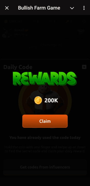 Bullish Farm Daily Code: Unlock Your 9th October Rewards 3 crypto news