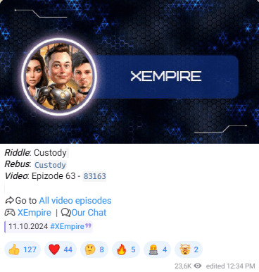 X Empire Riddle of the Day: Unlock Your 11th October Reward 2 crypto news