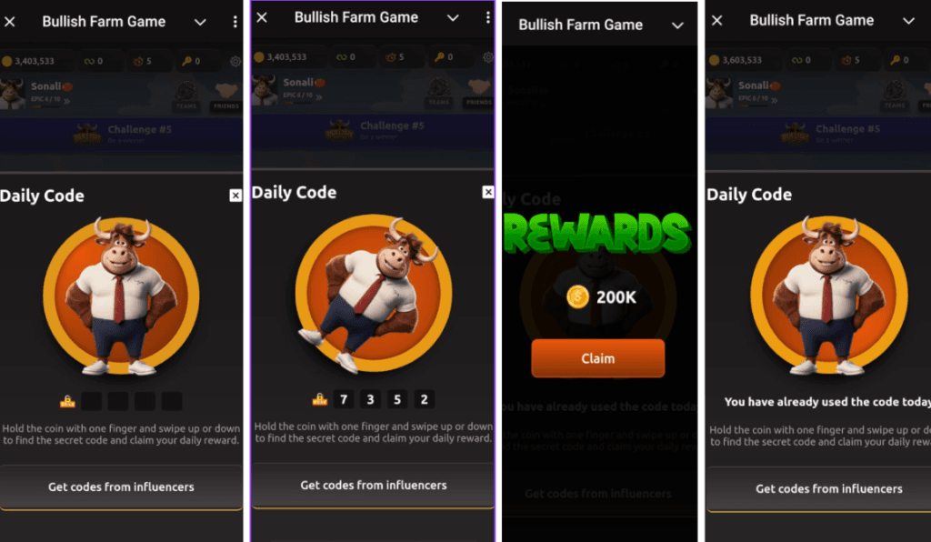 Bullish Farm Daily Code: Unlock Your 13th October Rewards 3 crypto news
