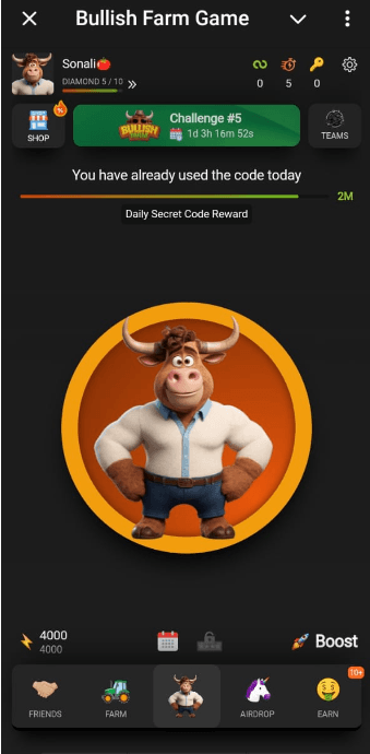 Bullish Farm Daily Code: Unlock Your 1st October Rewards 3 crypto news
