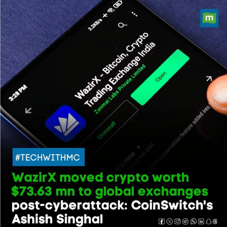 WazirX Users in Shock as $75 Million Moves to Bybit and KuCoin! 2 crypto news