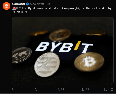 X Empire Listing Date and Time Officially Announced: Don't Miss Out 2 crypto news
