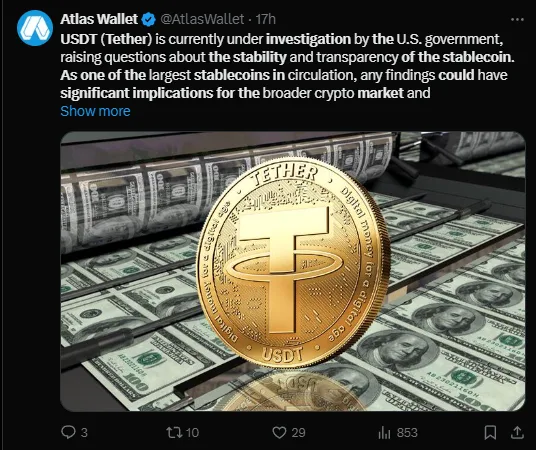 USDT Ban: A Turning Point for Stablecoins in the Crypto Market? 3 crypto news