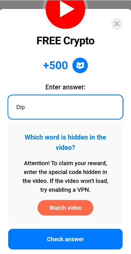 CATS Airdrop Video Code: Guide To Earn Free 500 $CATS 2 crypto news