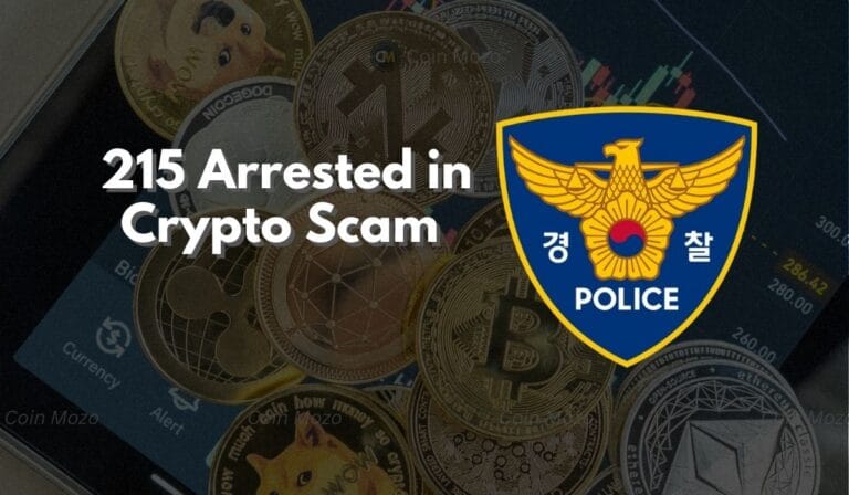 South Korea Arrests 215