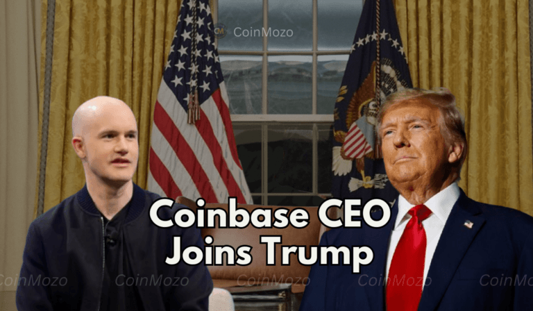 Coinbase CEO Meets Trump