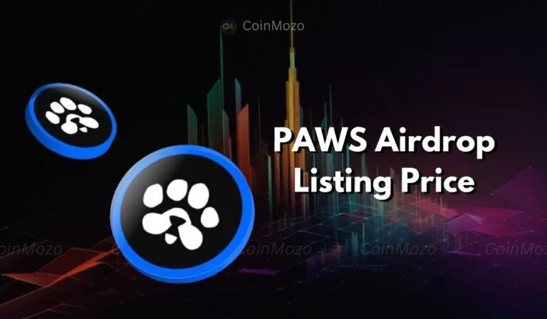 PAWS airdrop Listing Date