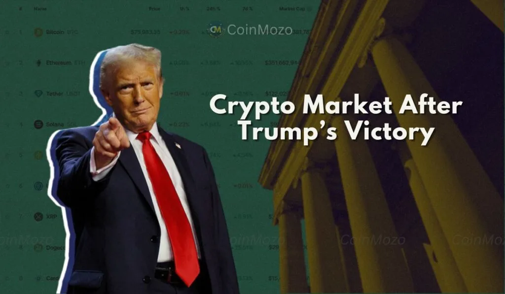 What's Next For Crypto Market After Trump's Victory in 2024 1 Crypto market after Trump's victory