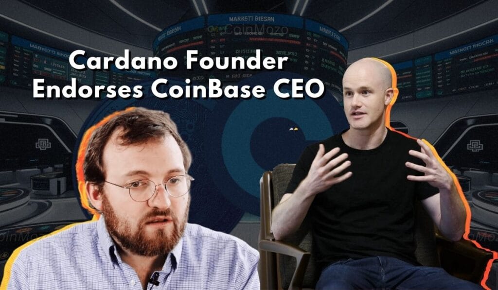 Cardano Founder Endorses CoinBase CEO, Crypto Boom in Making? 1 Charles Hoskinson