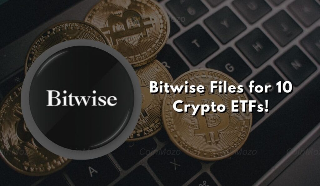 Bitwise Files 10 Crypto ETF Index With the SEC 1 10 Crypto Index ETF