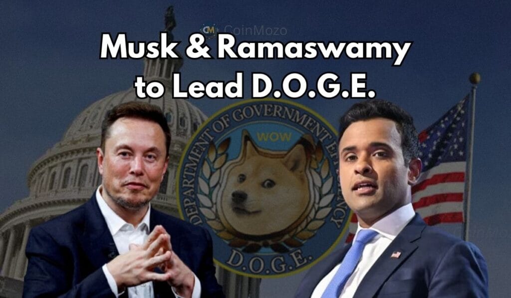 Trump’s D.O.G.E. Led by Musk and Ramaswamy: A New Era of Reduced Bureaucracy! 1 crypto news