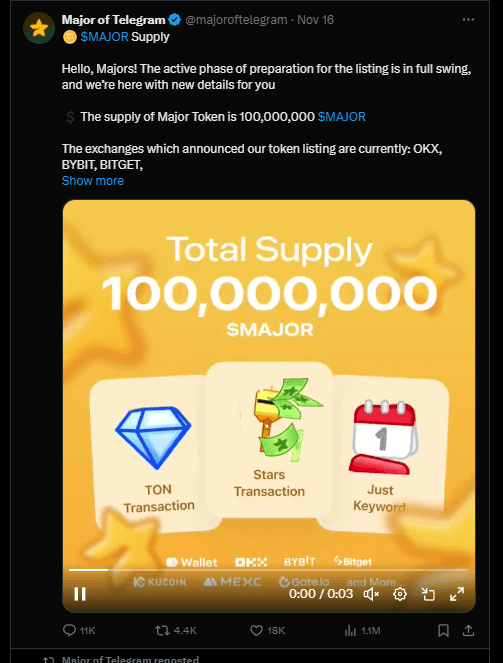 Claim Your $MAJOR Tokens: Step-by-Step Guide to the Major Airdrop Withdrawal 2 crypto news