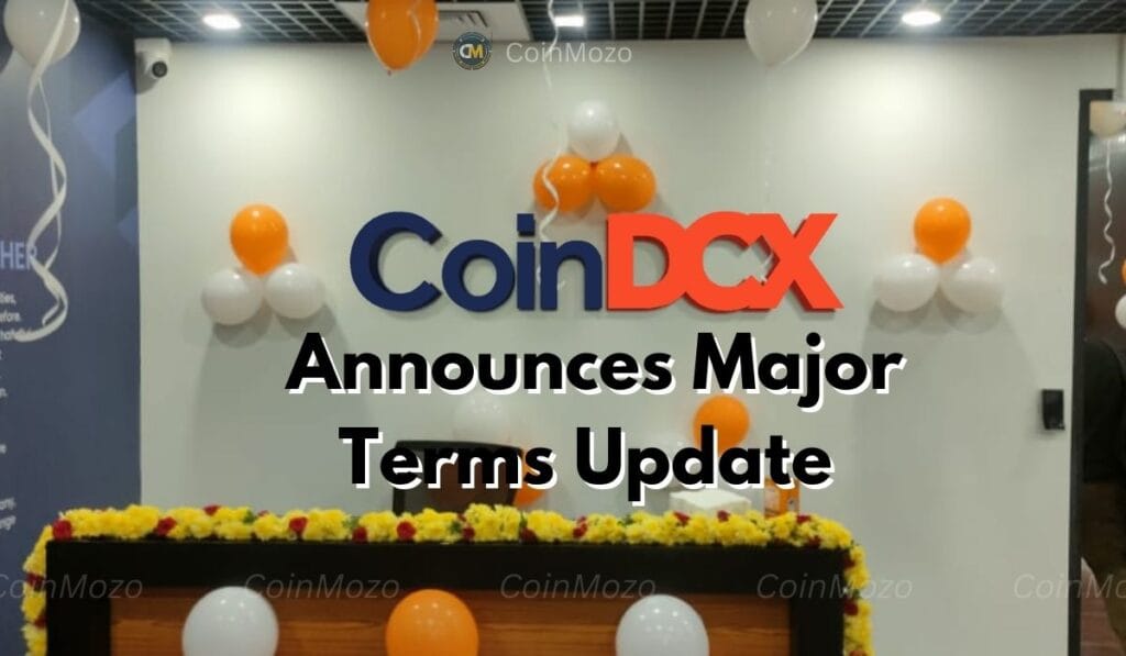 CoinDCX Takes Action to Align with Indian Laws, Reassuring Users Amid Concerns 1 crypto news