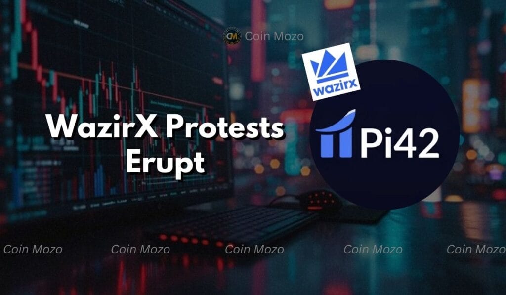 WazirX News: Protests Erupt at India Blockchain Week 1 crypto news