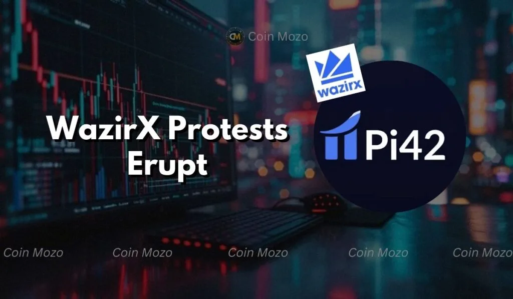 WazirX News: Protests Erupt at India Blockchain Week 1 crypto news