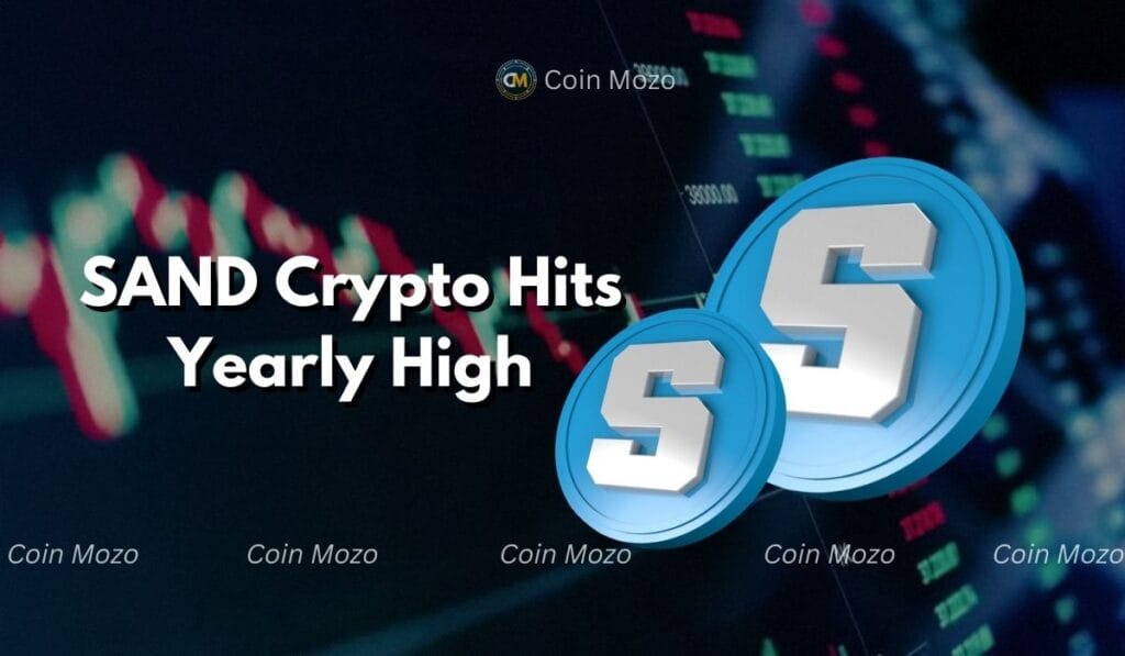 SAND Crypto Hits Yearly Peak After 40% Surge: Whales Take Notice 1 crypto news
