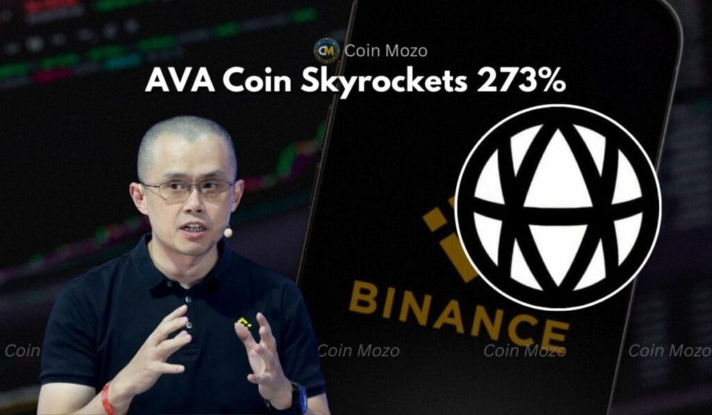 AVA Coin Skyrockets 273% After Changpeng Zhao's Tweet 1 crypto news