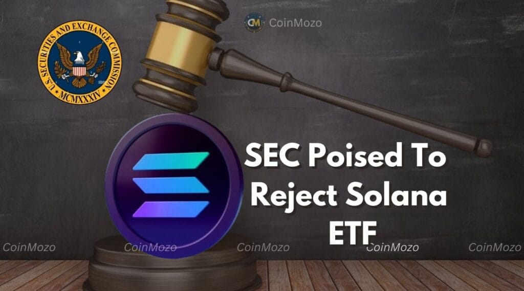 SEC Set To Reject Solana ETF Filings: What It Means For Investors? 1 crypto news