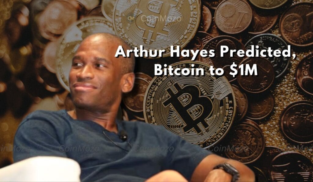 Arthur Hayes Bitcoin Prediction: Is BTC Capable To Reach $1M By End of Current Cycle 1 Arthur Hayes Bitcoin prediction