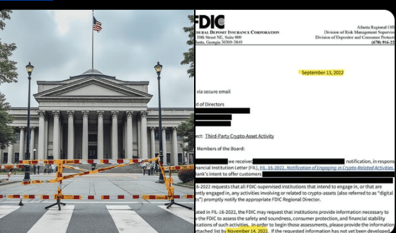 Coinbase Unveils Letter That Exposes FDIC’s Involvement In Operation Chokepoint 2.0 2 crypto news