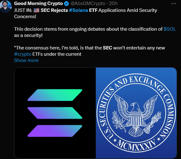 SEC Set To Reject Solana ETF Filings: What It Means For Investors? 2 Solana ETF