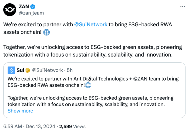 Sui’s Partnership with Ant Digital: Unlock New Opportunities in Tokenized Green Assets 2 crypto news