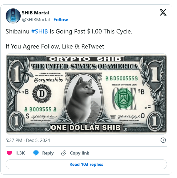 Shiba Inu Price Prediction: Is $1 Achievable with Increased Token Burns? 2 crypto news