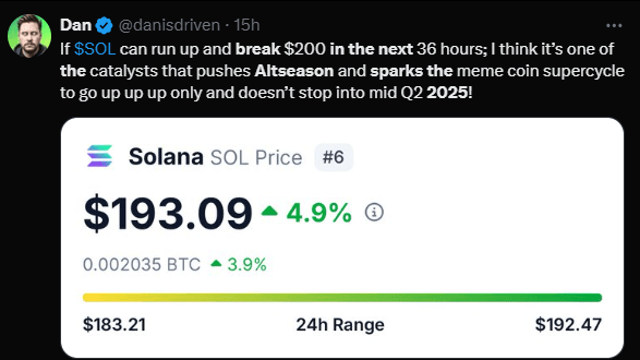Will Solana Break $205 In 2025? Could This Spark The Next Altseason? 2 crypto news