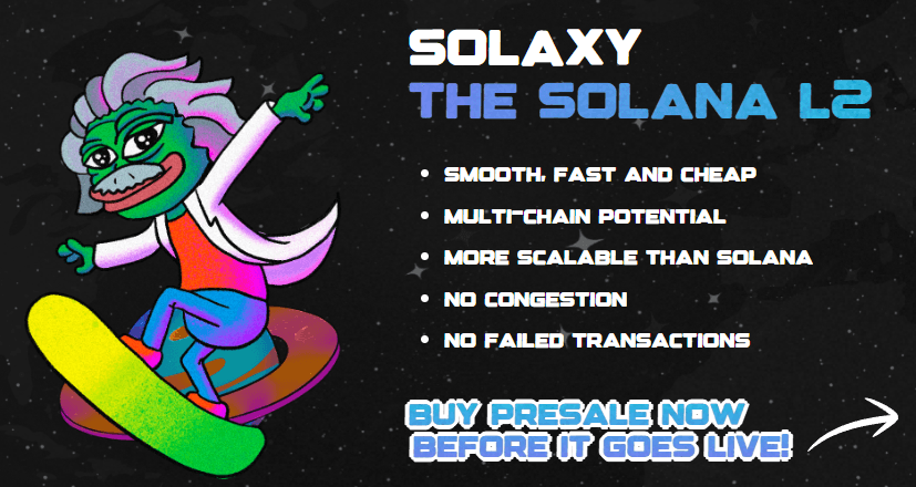 Solana's First Layer-2 Project Solaxy Could Change Network Congestion 1 Solana