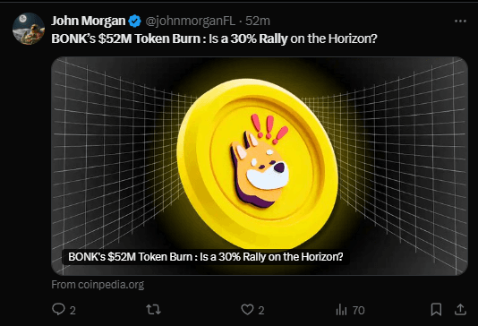 Can Bonk DAO Trigger a 30% Rally with $52M Token Burn? 2 Bonk DAO