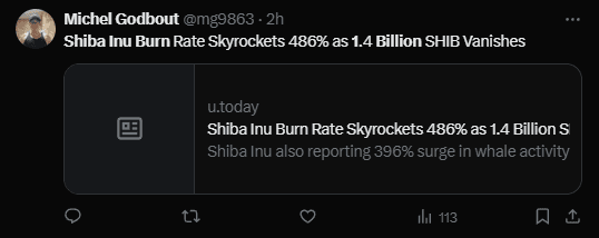 Shiba Inu Coin Surges 11% in 24 Hours After Massive 1 Billion Token Burn 3 crypto news