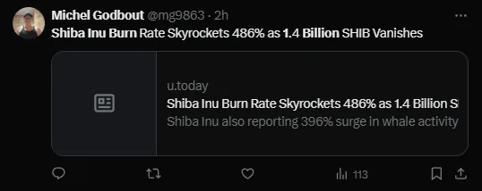 Shiba Inu Coin Surges 11% in 24 Hours After Massive 1 Billion Token Burn 3 crypto news