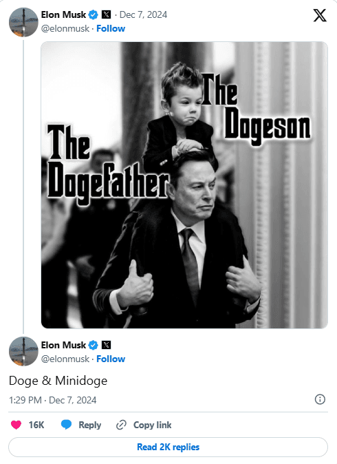 Is Elon Musk Behind Baby Doge Coin's 75% Price Surge? 2 Baby Doge Coin