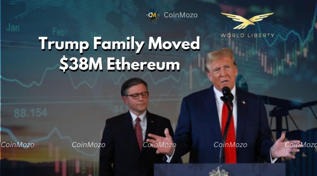 Trump Family Crypto Project Shocks Market With $38M Ethereum Move 1 crypto news